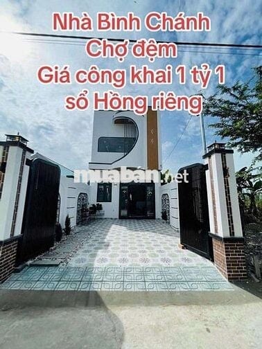 Bán nhà sau chợ Đệm,tt tân túc,#BINHCHANH,TP HCM