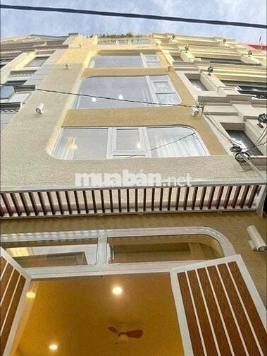 HẺM XE HƠI - TRƯỜNG SA - PHÚ NHUẬN -5 TẦNG-4X7- SD 150M2 - NHỈNH 7 TỶ
