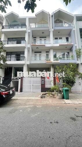 Nhà MT đường số 14 Him Lam 5*20m 3 lầu hầm xe