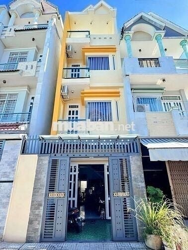 ĐƯỜNG NHỰA XE TẢI THÔNG BÌNH TRỊ ĐÔNG 4 TẦNG 4M18M Sát BỐN XÃ Hơn 7 TY