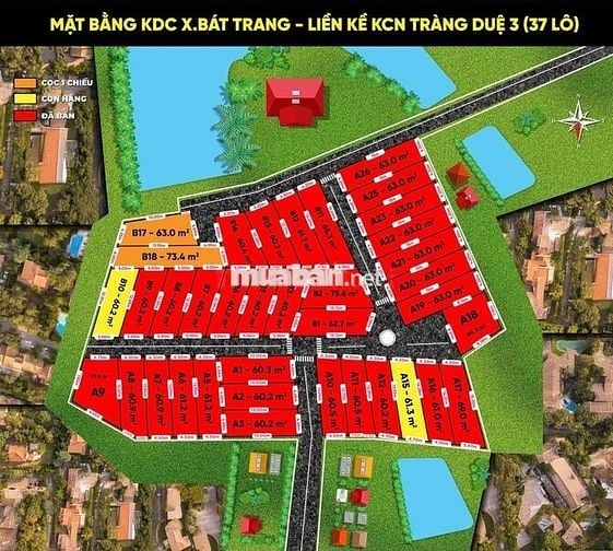 KDC Bát Trang - Đất nền KCN Tràng Duệ 3 Hải Phòng