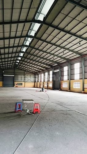 Cho thuê kho xưởng 4.880m² Bến Lức,Long An,trạm điện 1.000kVA,cont 24h