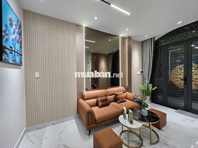 Nhà mới đẹp Gò Vấp sát mặt tiền đường số 8 phường 11 SHR hoàn công đủ
