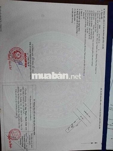 bán nền trục thông Võ Nguyên Giáp đường TRẦN VĂN SẮC KDC NÔNG THỔ SẢN