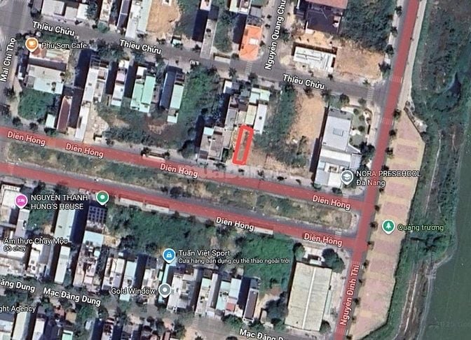 Bán lô đất vàng mặt tiền Diên Hồng, Đà Nẵng vị trí đắc địa, tiềm năng 
