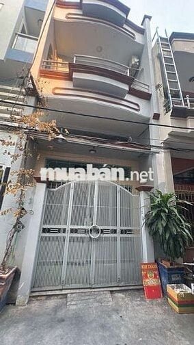 Nhà 3 Tầng Đẹp, 3PN, Sân Thượng, HXH, Sát MT Vườn Lài