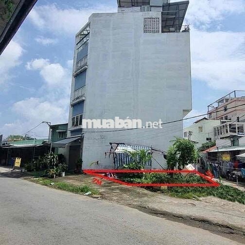 ĐẤT 3 MẶT TIỀN ĐƯỜNG NGUYỄN THỊ THẬP - GPXD 3 TẦNG + SÂN THƯỢNG