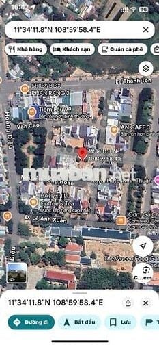 💥 Bán lô đất mặt tiền khu K1 Phan Rang☎️ Call/Zalo : ***