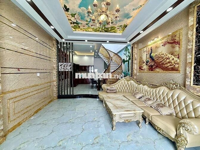Nhà trệt lầu 3PN có nội thất KDC Quân Báo (gần ĐH Y Dược) 10 triệu