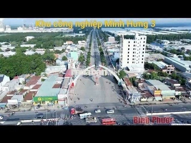 RA ĐI ĐẤT NGỘP DT 275M2 GIÁ 350TR TẠI MINH HƯNG 3 - CHƠN THÀNH SHR