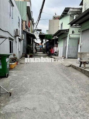 Nhà 100m2(4,8x17),nở hậu 6,8m,hẻm 5m thông thoáng ngay bình trị đông A