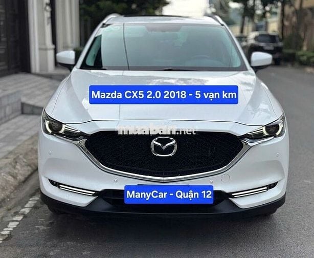 Mazda CX5 trắng chạy 5 vạn km