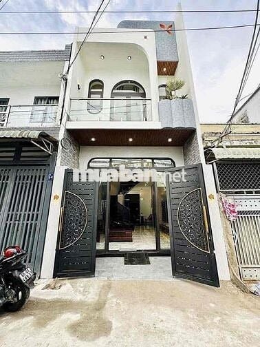 BÁN NHÀ LẦU MỚI HẺM 160 TẦM VU FULL NỘI THẤT