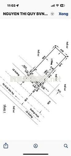 Chính chủ gửi bán nhà c4 tiện xây mới mt hẻm kd