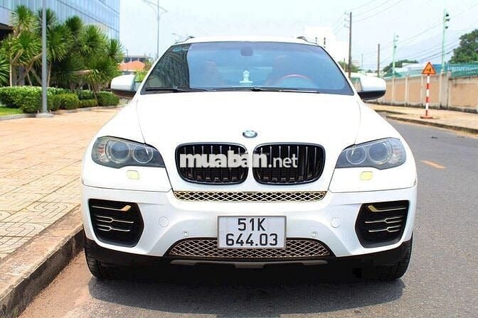 BMW X6 xDrive35i 2008 Màu Trắng Nội Thất Đỏ