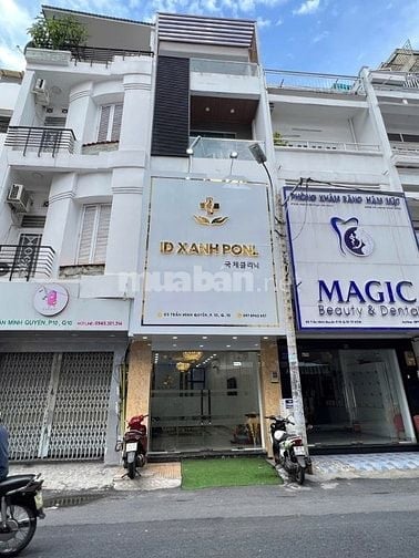 Bán nhà mặt tiền Trần Minh Quyền Q10, 4x20m nở hậu, giá 25 tỷ