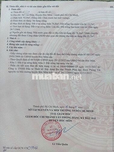 Nhanh Tay Hốt lẹchủ bánnhanh Cănnhà ở TânHiệp7HócMôn 870tr SổHồngRiêng
