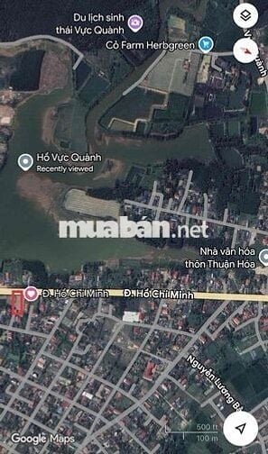 ĐẤT TP ĐỒNG HỚI, Đối diện hồ nước, ngay mặt tiền đường mòn HCM