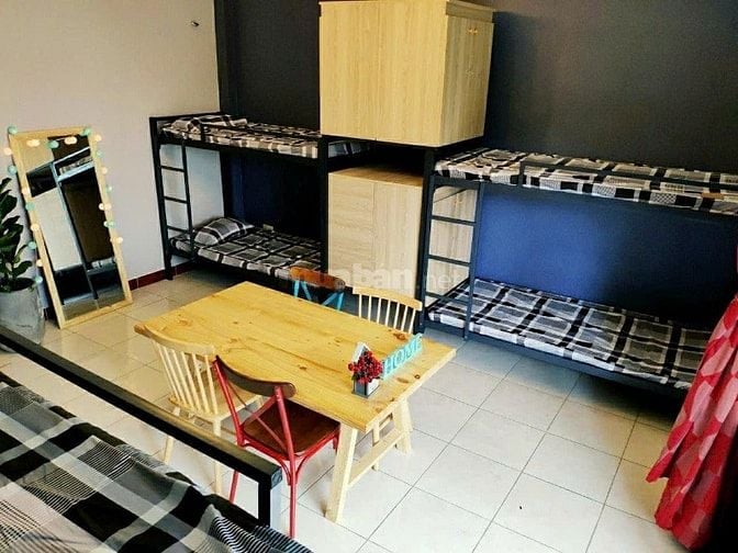 Chỉ 1.5tr bạn sẽ được ở ký túc xá Full nội thất Quách Văn Tuấn P12 Tân