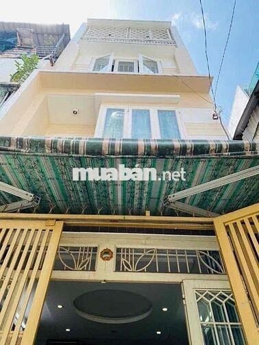 1/ Trường Sa, P2, Phú Nhuận| 4 tầng 45m2 ~ HẺM TRƯỚC NHÀ 5M -  5.x tỷ