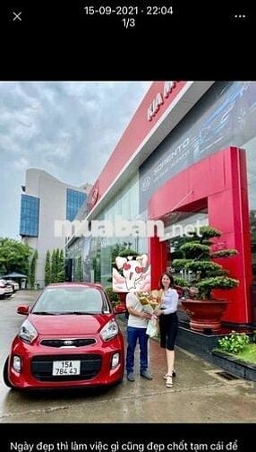 Kia morning 2021 số tự động chính chủ