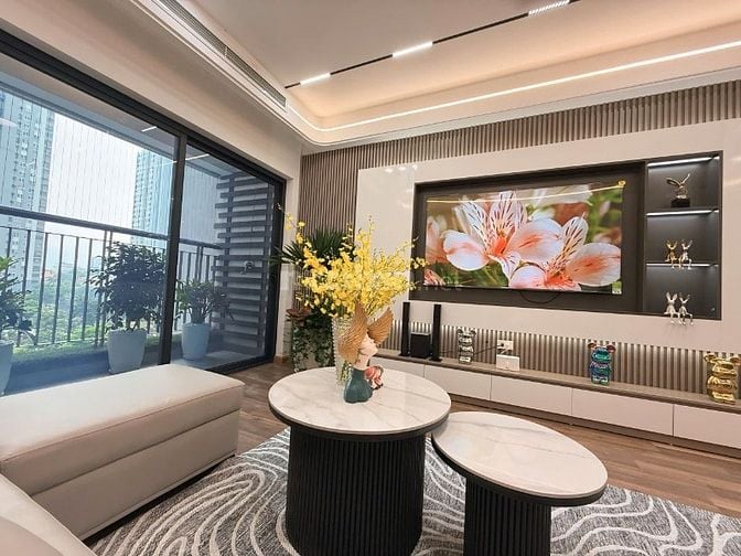 Bán gấp- căn 3 ngủ giá tốt- Goldmark City-Full nội thất 