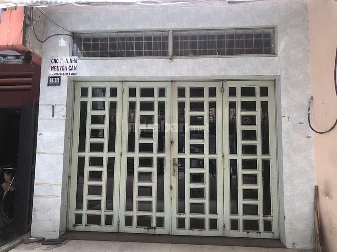 Cho thuê nhà mặt tiền đường số 1 khu cư xá Chu Văn An, p.Bình Thạnh