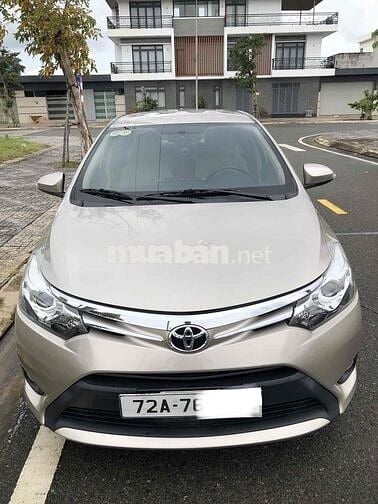 Toyota Vios 2016 1.5G  - 59000 km 1 chủ Fom 2017