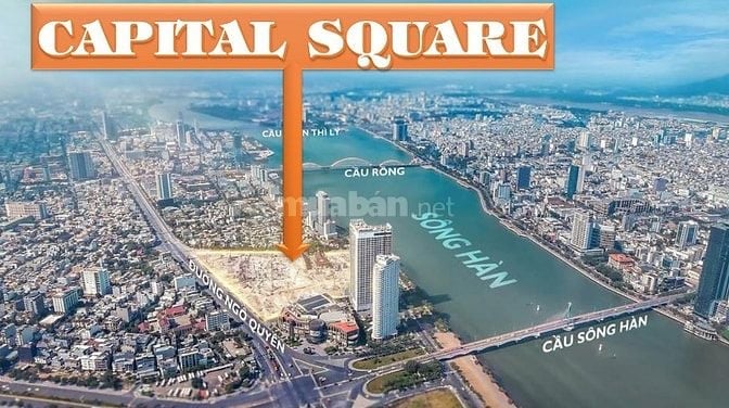 CƠ HỘI SỞ HỮU CĂN HỘ MẶT TIỀN SÔNG HÀN CAPITAL SQUARE GIÁ GỐC TỪ CĐT