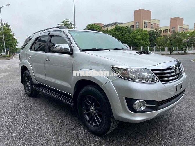 Toyota Fortuner máy dầu 2015 2.5G - 150000 km