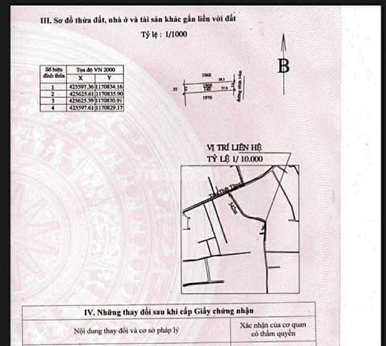 tôi có 2 miếng đất liền kề nhau 5.25
