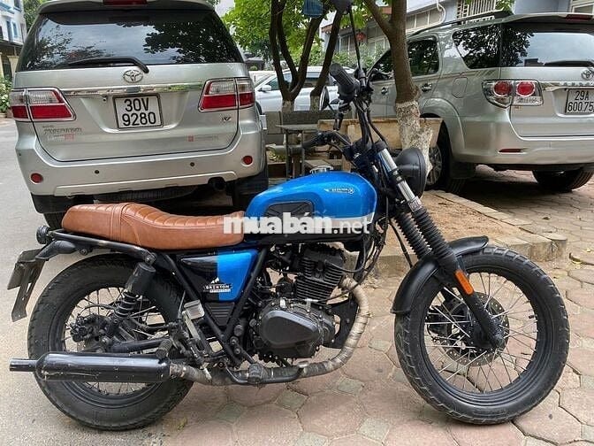 Brixton 150cc hà nội, máy ngon, dán bình xăng