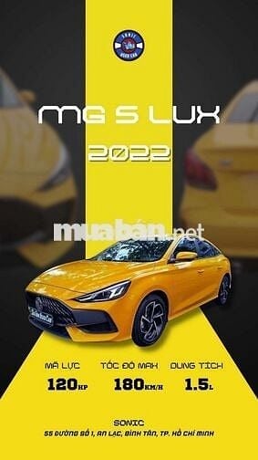 Bán xe MG5 LUX Vàng