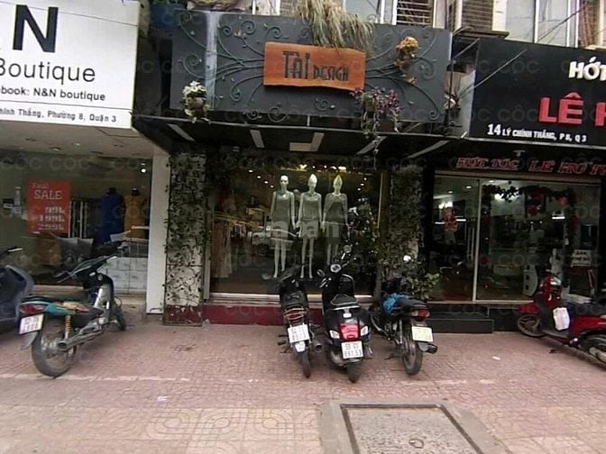 CHO THUÊ NHÀ MẶT TIỀN ĐƯỜNG LÝ CHÍNH THẮNG