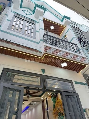 Nhà 1 Trệt 1 lầu, Ngang 4 dài 12. Phan Văn Hớn, HocMon