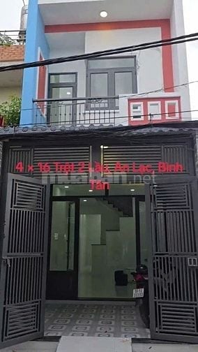 ✅Nhà Hẻm Bùi Tư Toand, 4x16 hẻm oto
