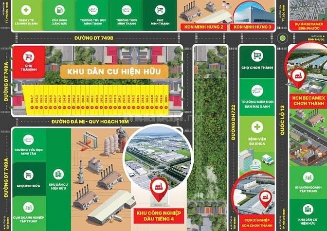 CƠ HỘI VÀNG - ĐẦU TƯ ĐẤT TRUNG TÂM MINH THẠNH - TP. HỒ CHÍ MINH