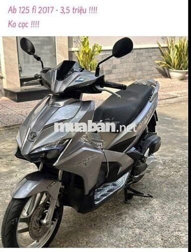 ab 125 fi 2017 màu bạc