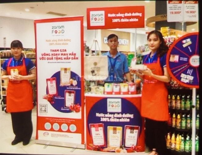 TUYỂN GẤP 02 PG(GIỚI THIỆU,TRƯNG BÀY SẢN PHẨM 
