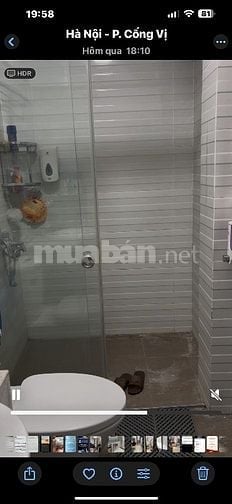 Cho thuê căn hộ tầng 3 Lô góc, nội thất đầy Đủ