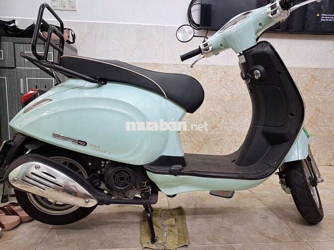 Bán xe tay ga Detech 50cc 2023 màu xanh lá mới 90%