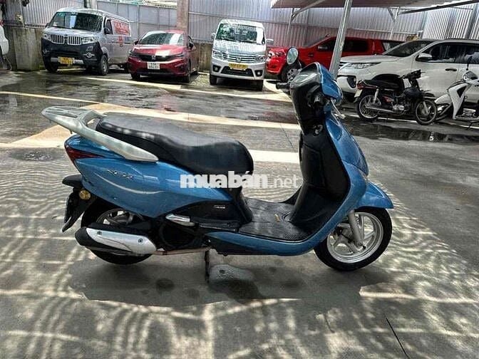 Honda SCR 110 Fi màu xanh đời 2007 bstp xe rin