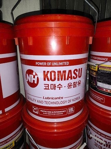Dầu thuỷ lực Komasu AW 68 xô 18L