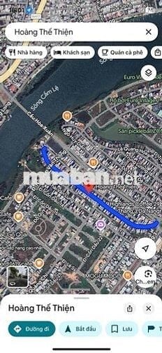 Bán đất đường Hoàng Thế Thiện gần cầu Hoà Xuân, diện tích 120m