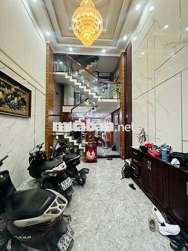 KẾ AEON MALL, HẺM TẢI ĐƯỜNG 26/3, 54M2, 5T, BHH, BÌNH TÂN, CHỈ 6.1 TỶ