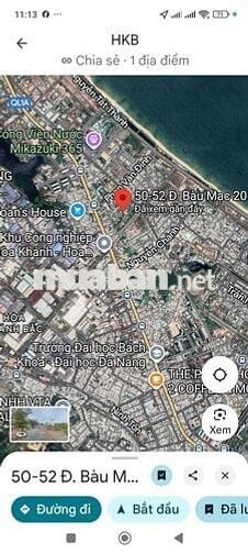 Đất sổ đỏ 92,5m2 Bàu Mạc, Hoà Khánh Bắc, Liên Chiểu