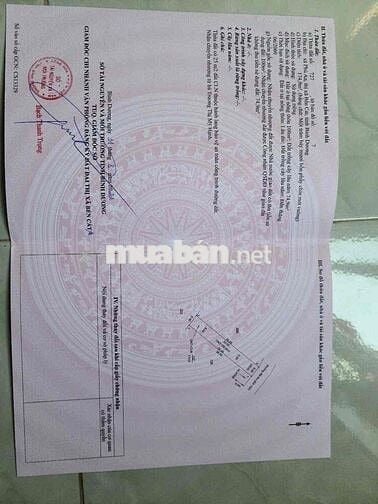Bán đất Phú An gần ngã tư Phú Thứ 5x35, nhựa 6m thông giá chỉ 1ty280tr
