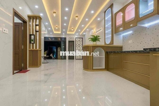 NHÀ MỚI KENG_QUẬN 6_NGANG 5m_NỞ HẬU TÀI LỘC_GIÁ CHỈ 5tỷ3