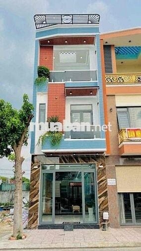 nhà 2 lầu đúc đổ 3 tấm, an phú thành phố thuận an bình dương