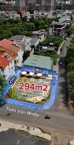 Bán đất nền góc dự án Văn Minh Quận 2 mặt đường Thân Văn Nhiếp 294m2